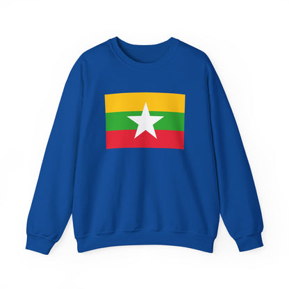 Myanmar Flag Sweatshirt