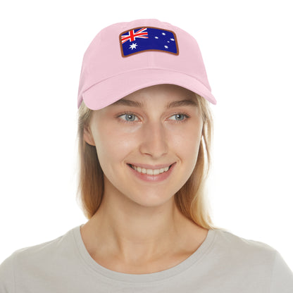 Australia Leather Patch Hat