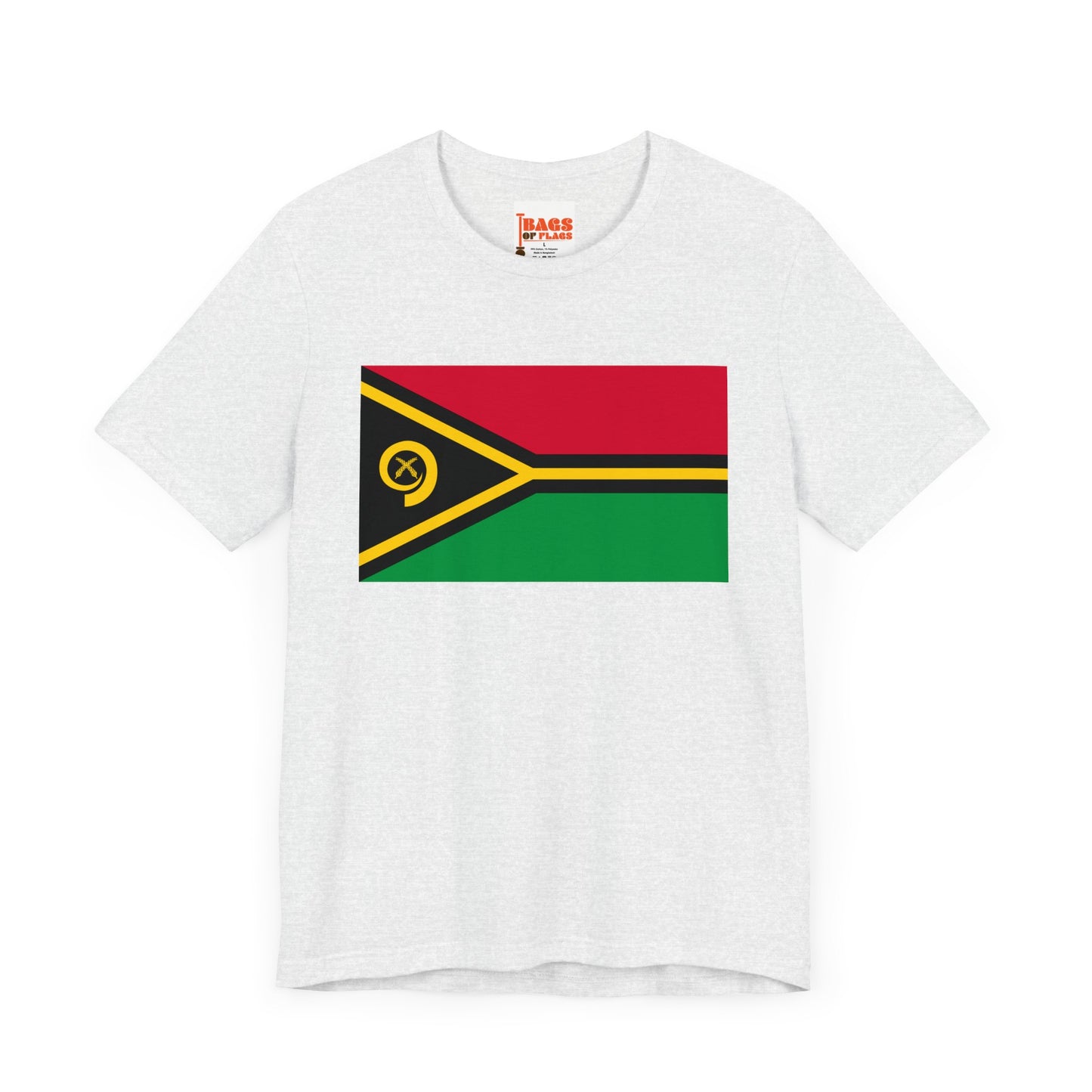 Vanuatu Flag on T-shirt