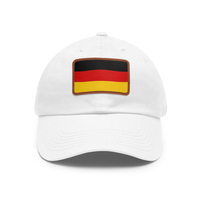 Germany Leather Patch Hat
