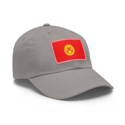 Kyrgyzstan Leather Patch Hat