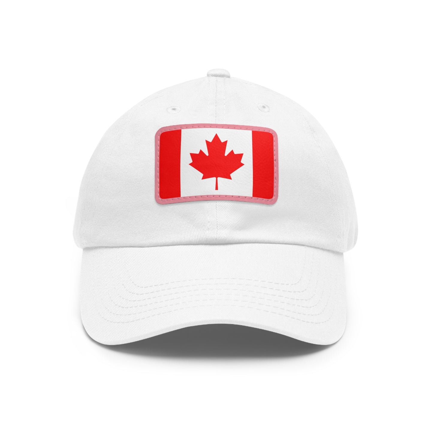 Canada Leather Patch Hat