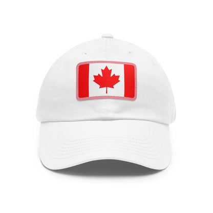 Canada Leather Patch Hat