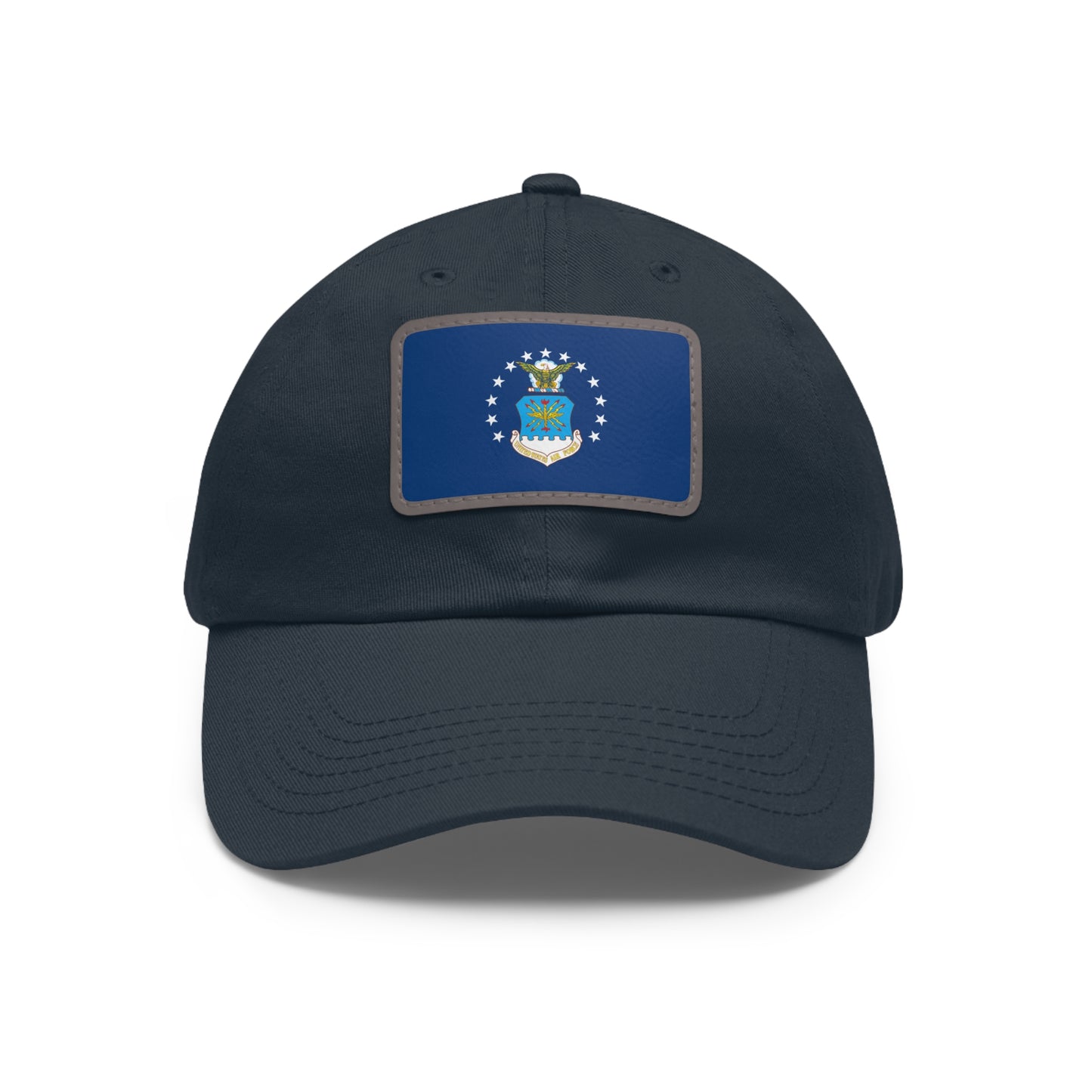 US Air Force Leather Patch Hat