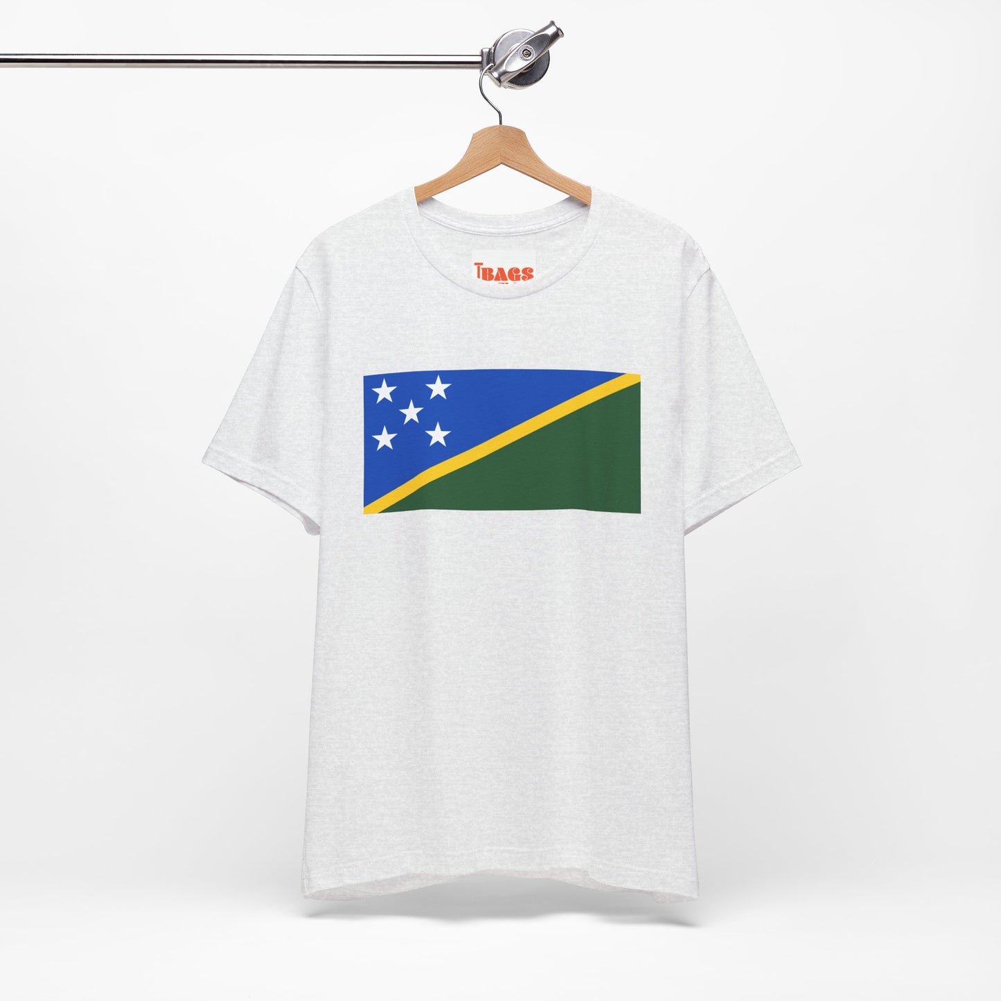 Solomon Islands Flag on T-shirt