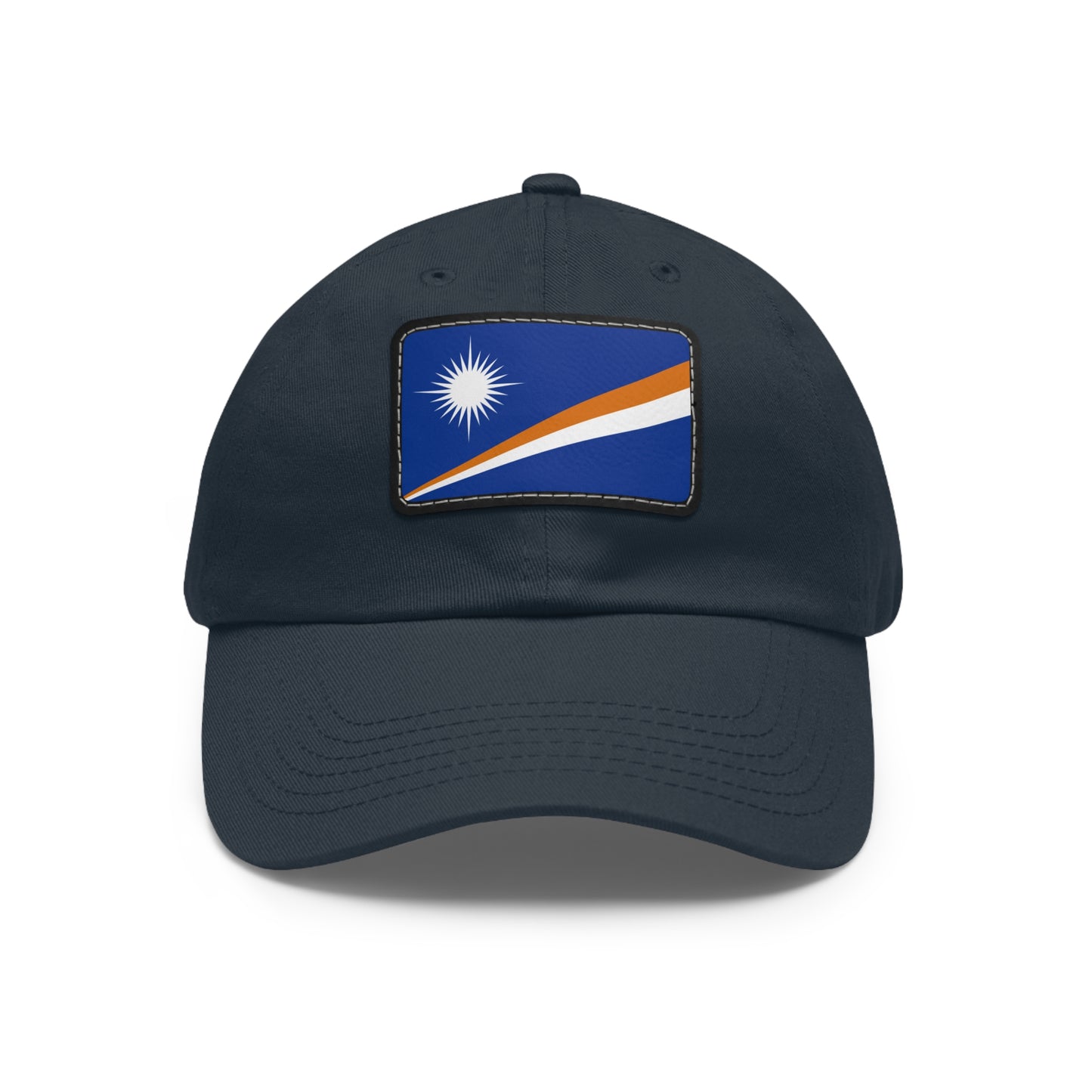 Marshall Islands Leather Patch Hat