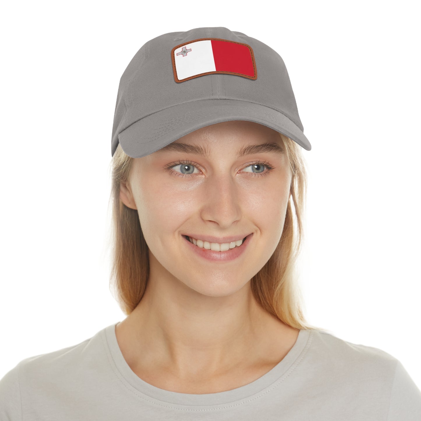Malta Leather Patch Hat