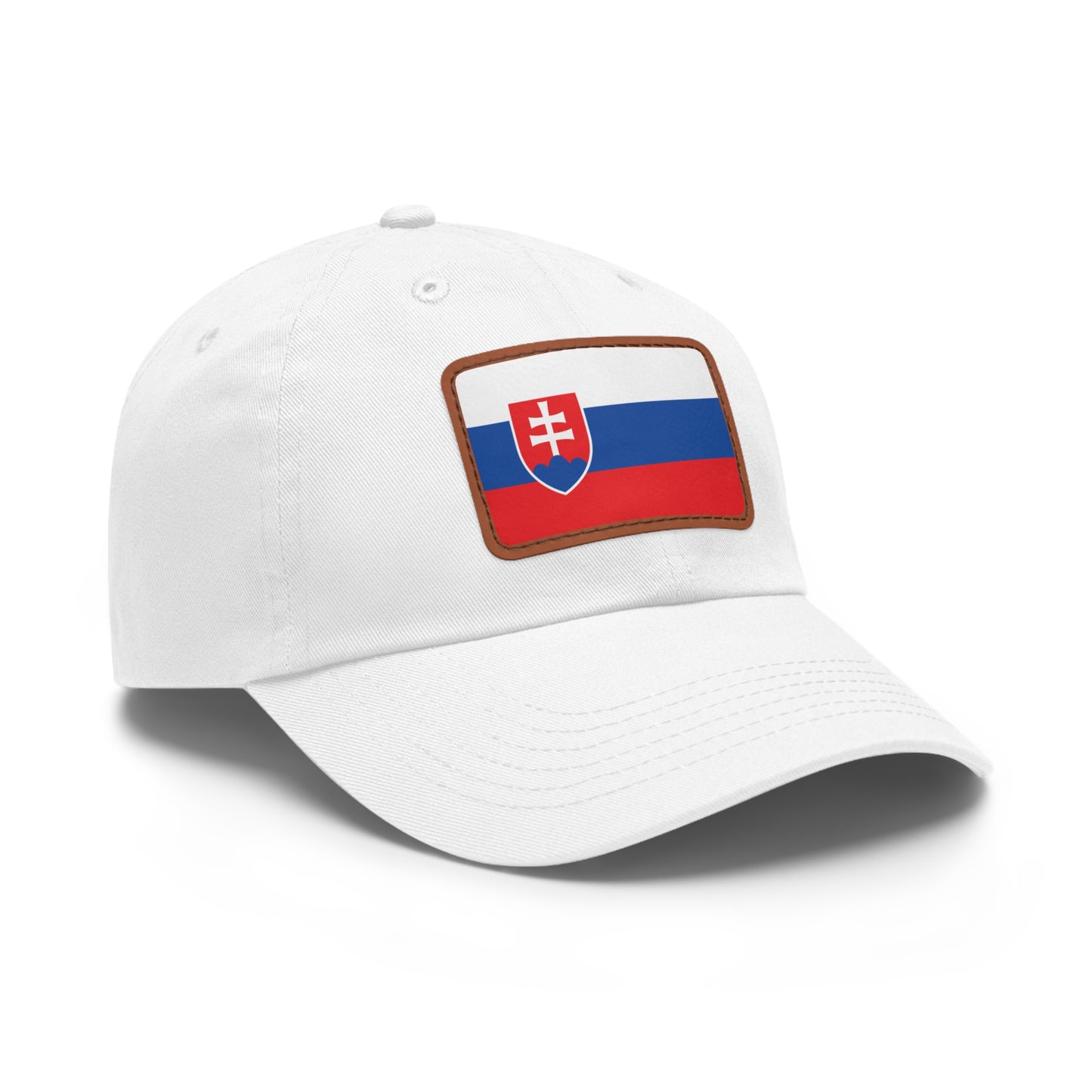 Slovakia Leather Patch Hat