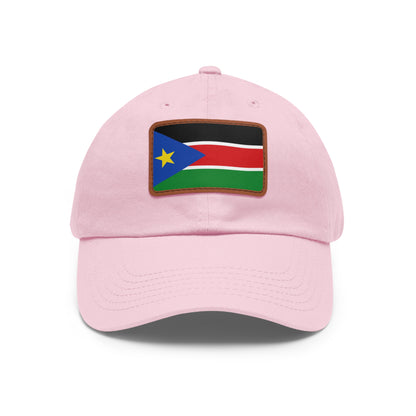 South Sudan Leather Patch Hat