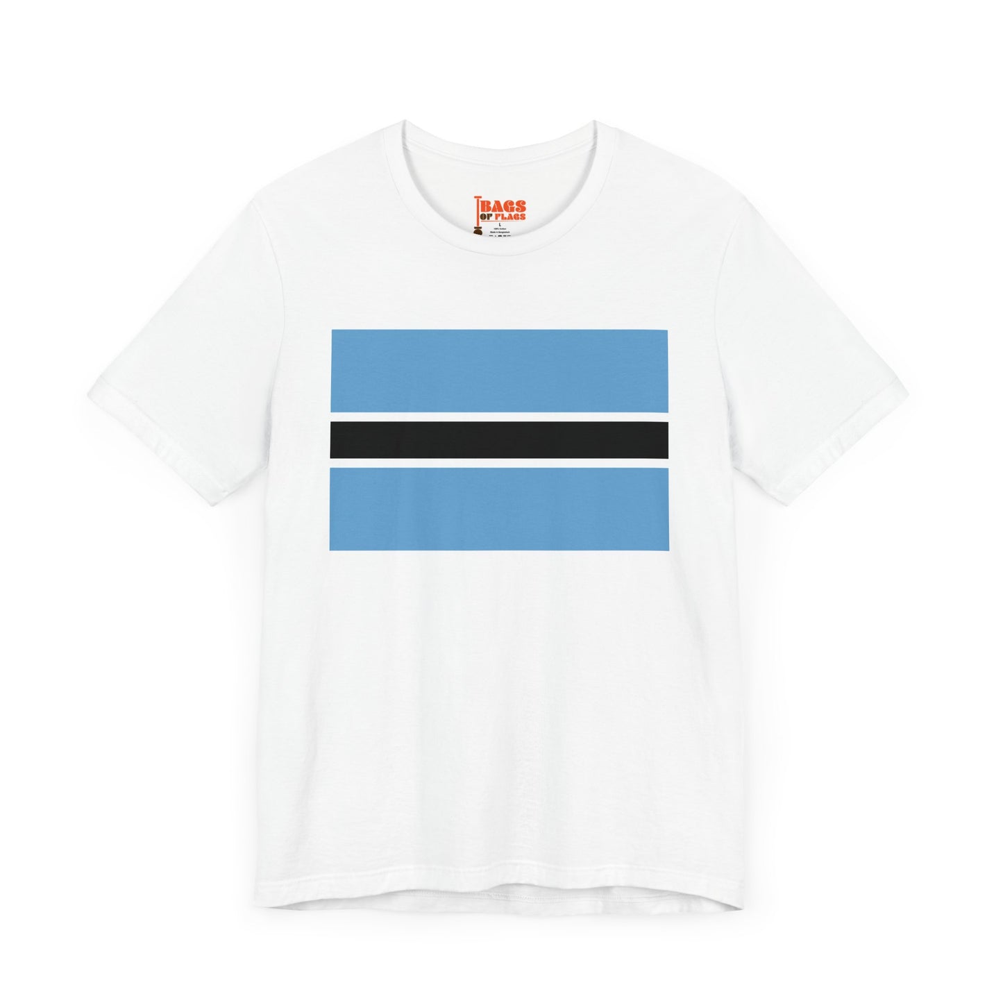 Botswana Flag on T-shirt