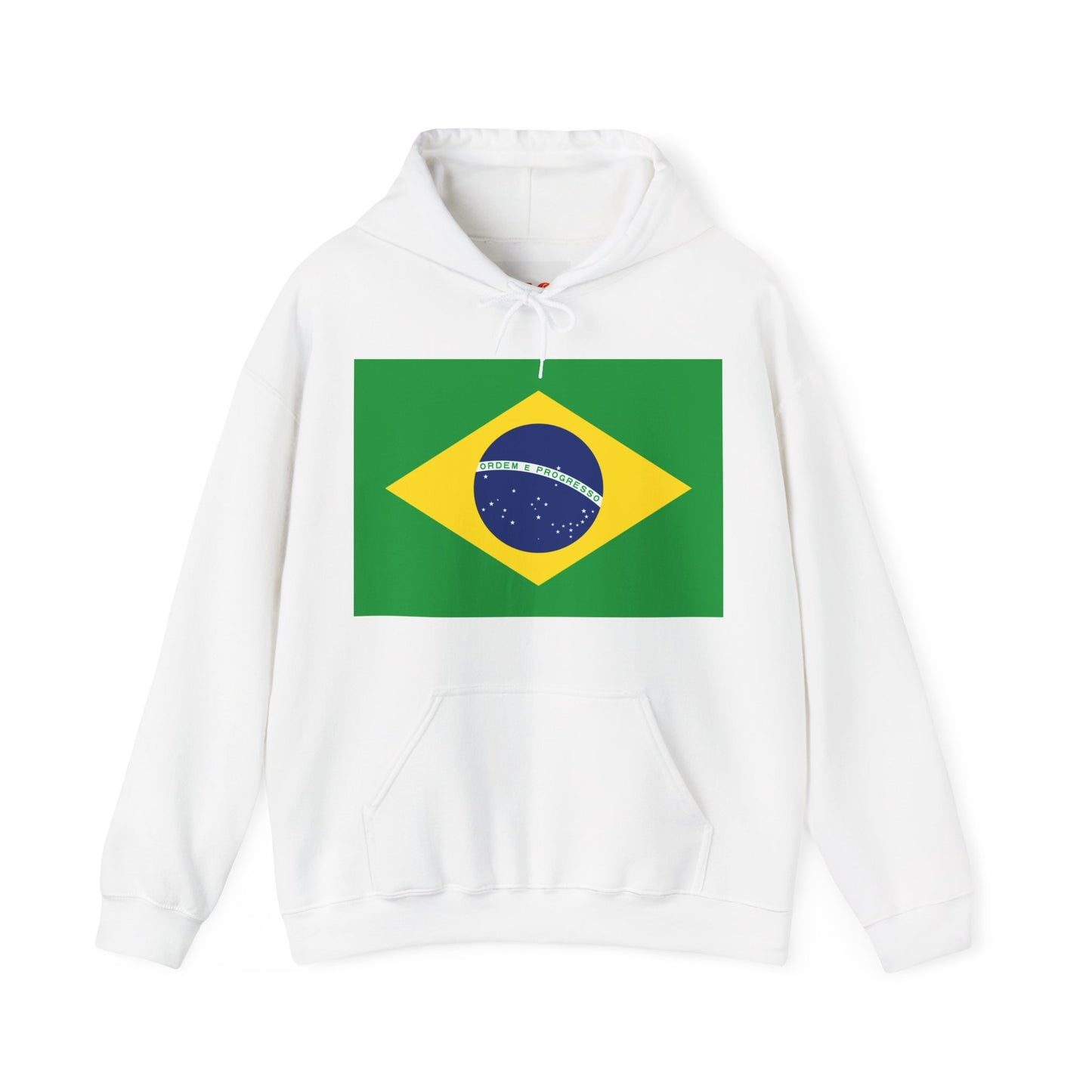 Brazil Flag on Hoodie