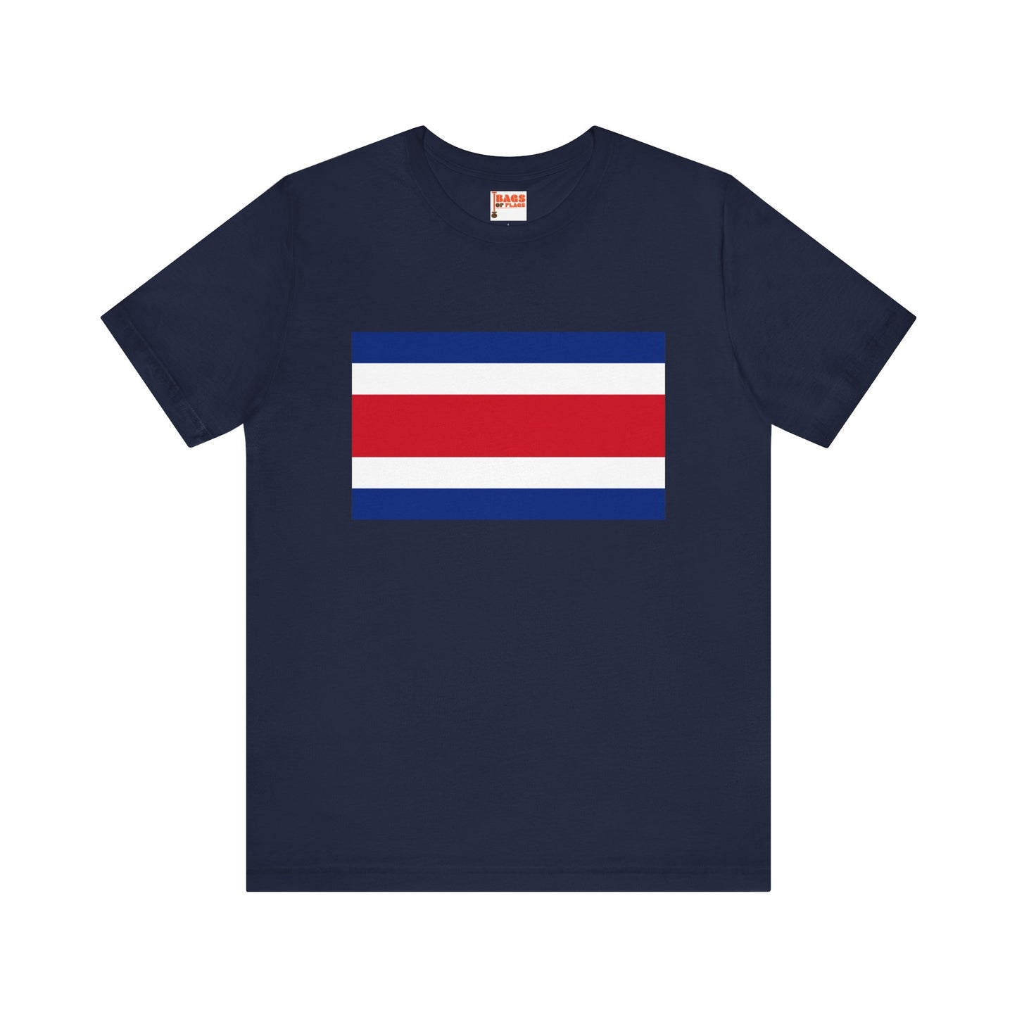 Costa Rica Flag on T-shirt