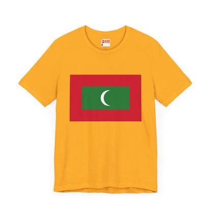 Maldives Flag on T-shirt