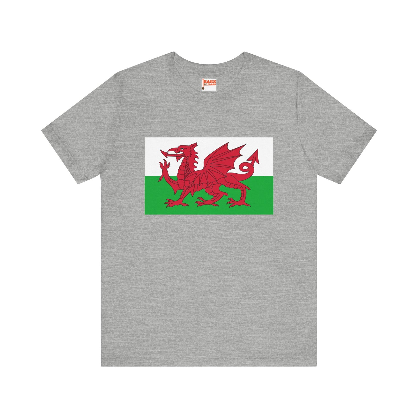 Wales Flag on T-shirt