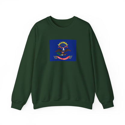 North Dakota Flag Sweatshirt
