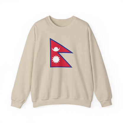 Nepal Flag Sweatshirt