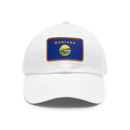 Montana Leather Patch Hat