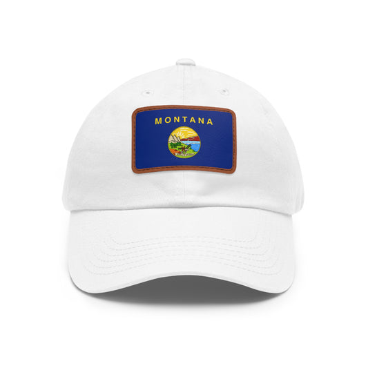 Montana Leather Patch Hat