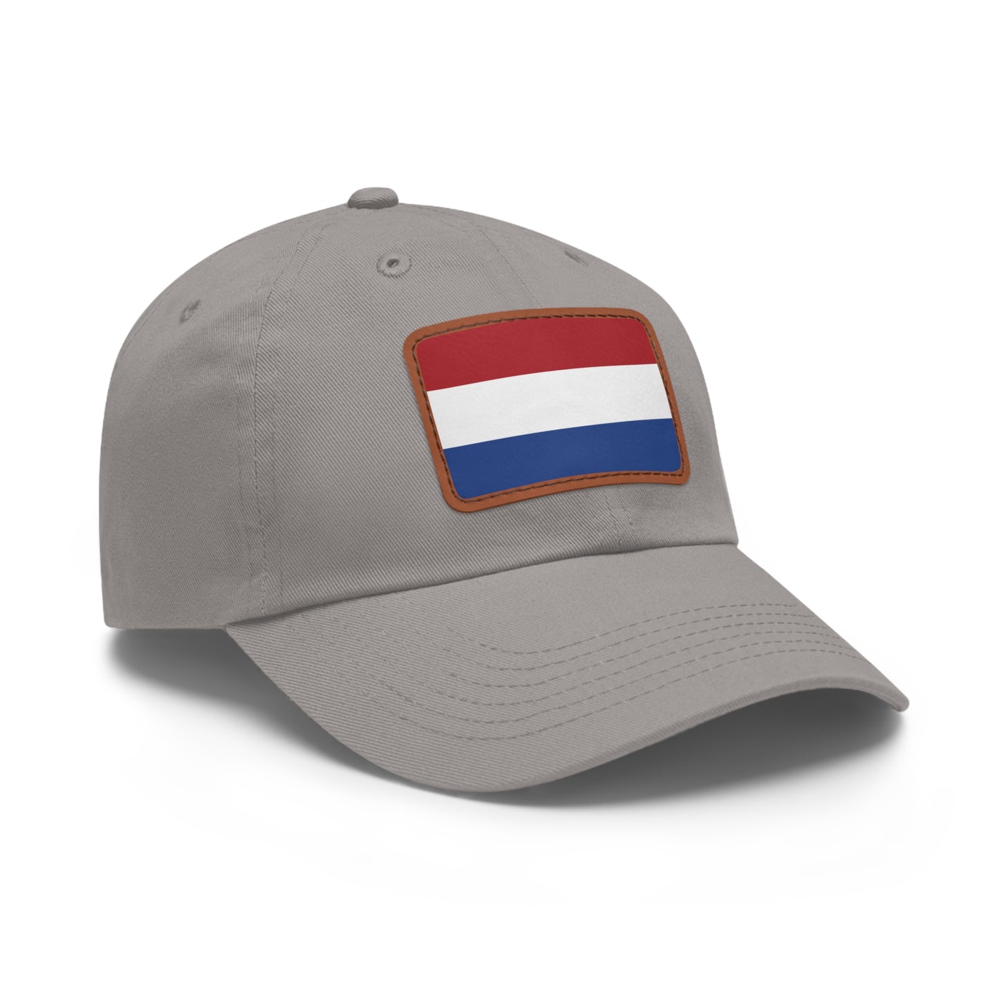 Netherlands Leather Patch Hat