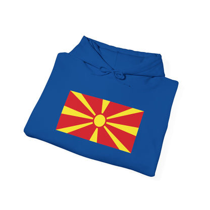 North Macedonia Flag Hoodies