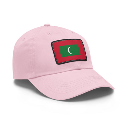 Maldives Leather Patch Hat