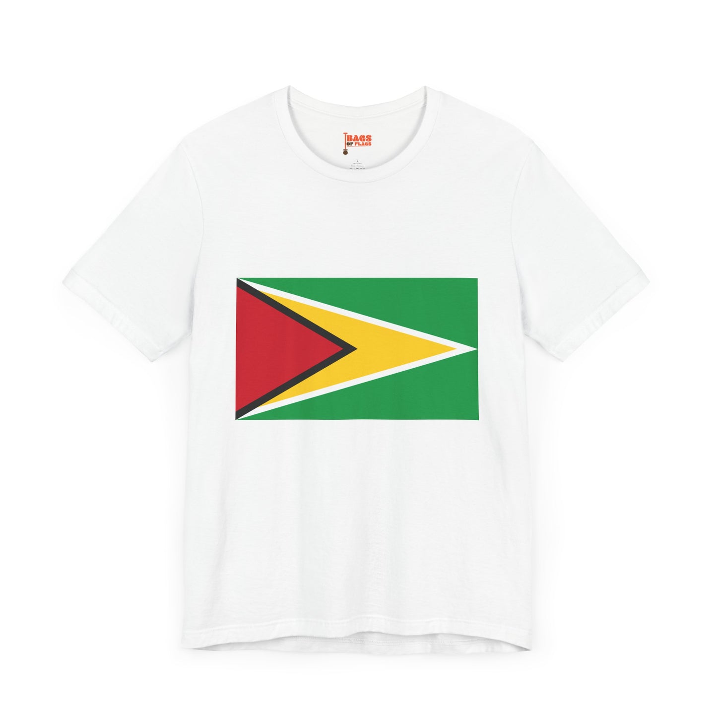 Guyana Flag on T-shirt