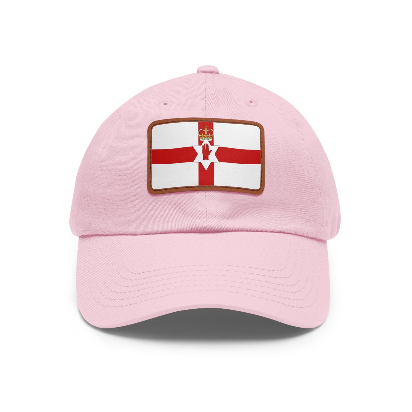 Northern Ireland Leather Patch Hat
