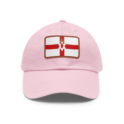 Northern Ireland Leather Patch Hat