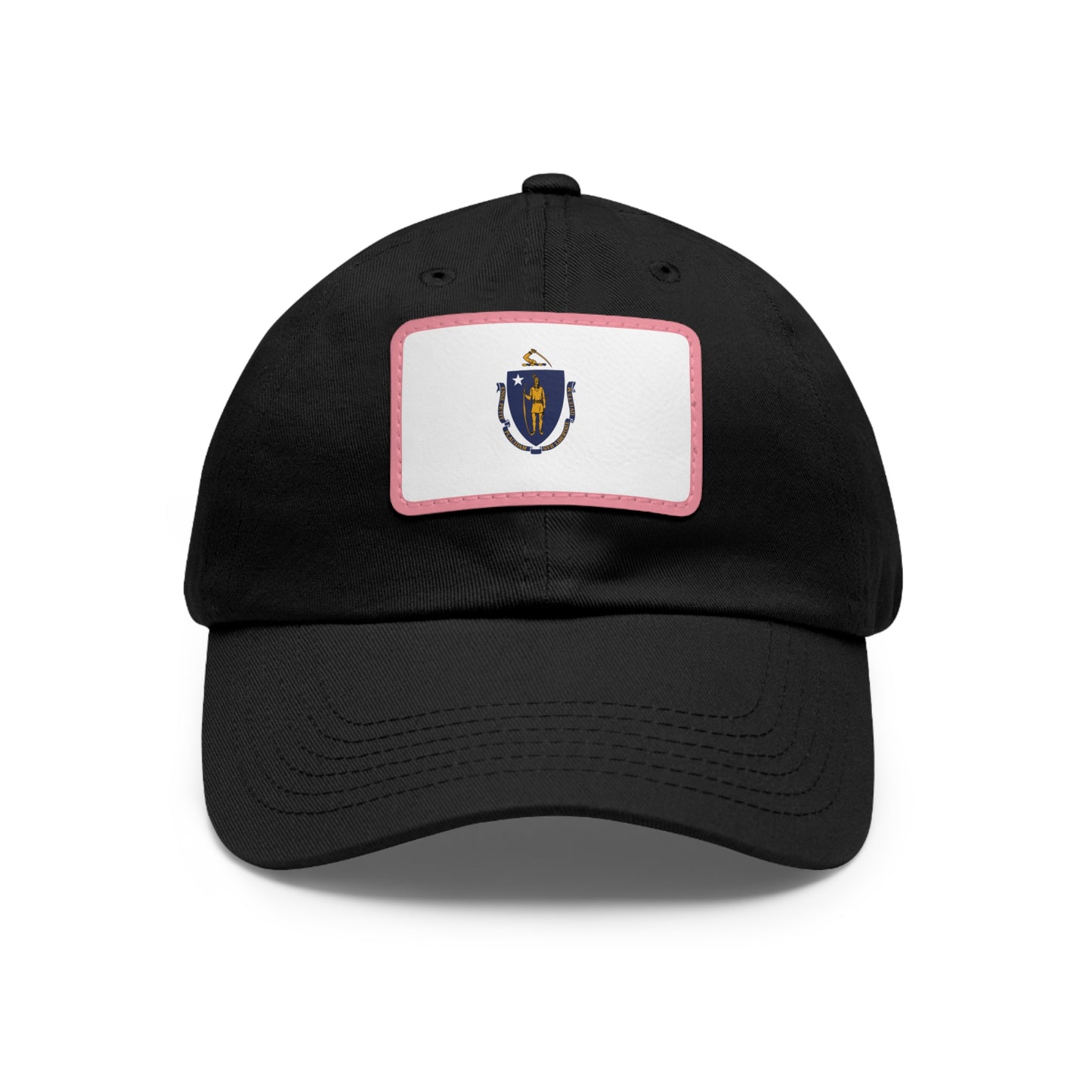 Massachusetts Leather Patch Hat