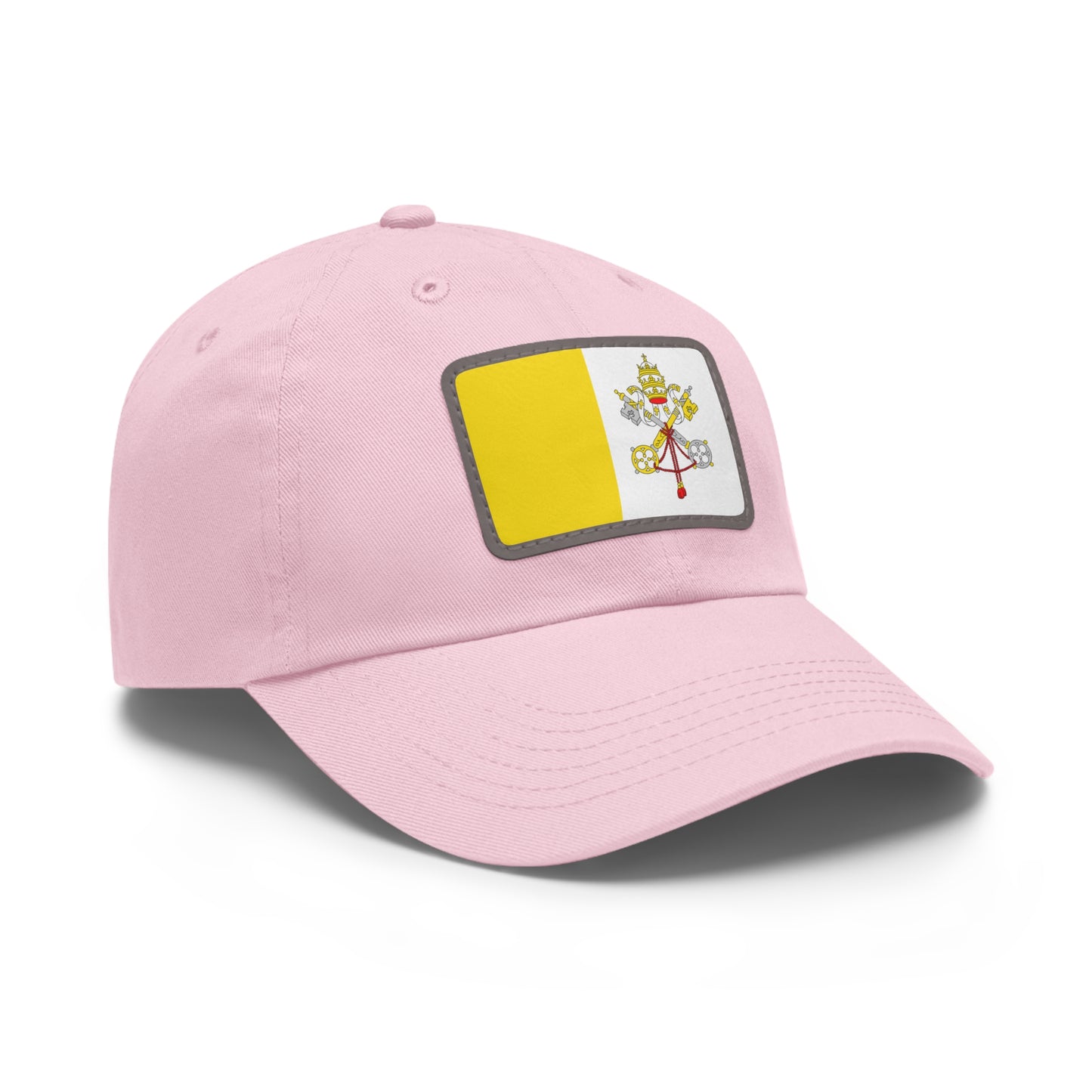 Vatican City Leather Patch Hat