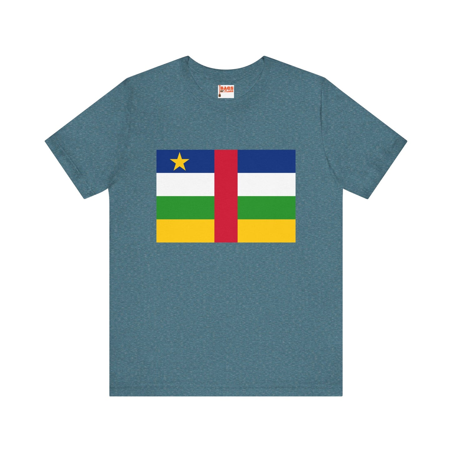 Central African Republic Flag on T-shirt