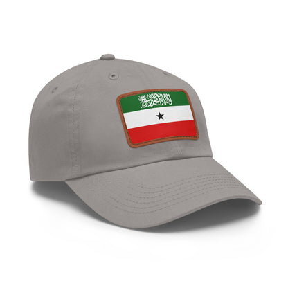 Somaliland Leather Patch Hat