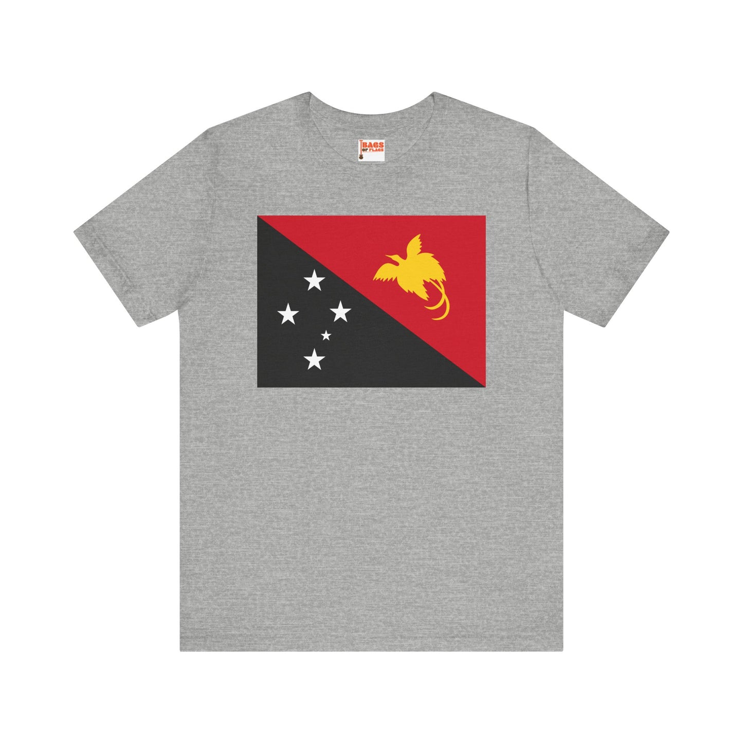 Papua New Guinea Flag on T-shirt