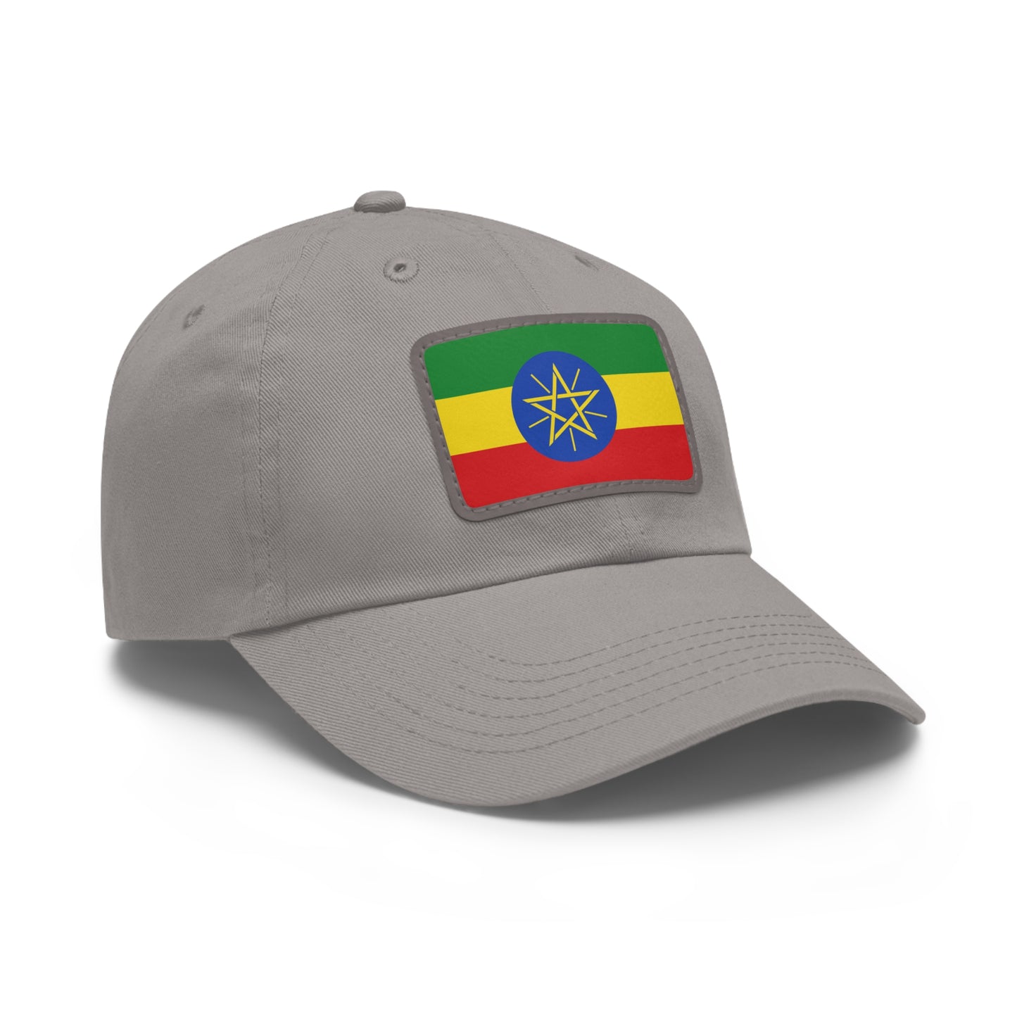 Ethiopia Leather Patch Hat