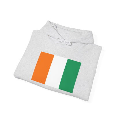 Cote d'Ivoire Flag Hoodies