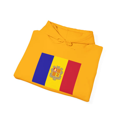 Andorra Flag Hoodies