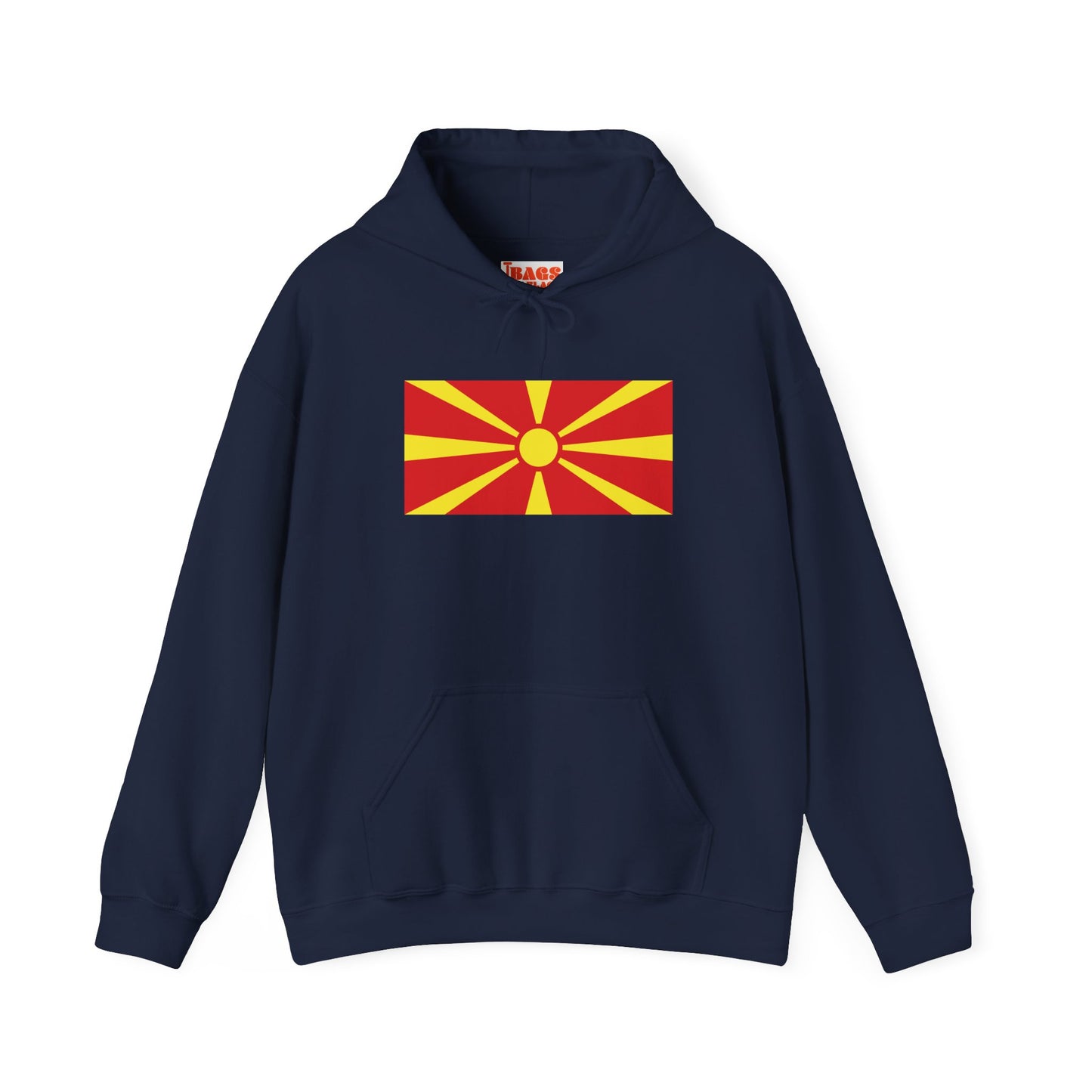 North Macedonia Flag Hoodies