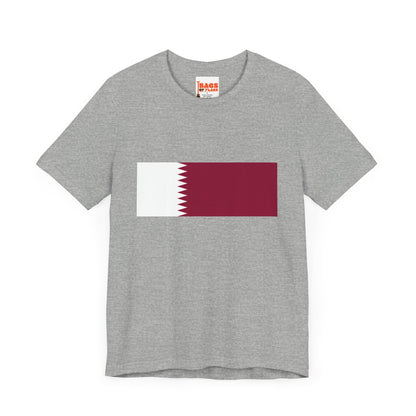 Qatar Flag on T-shirt