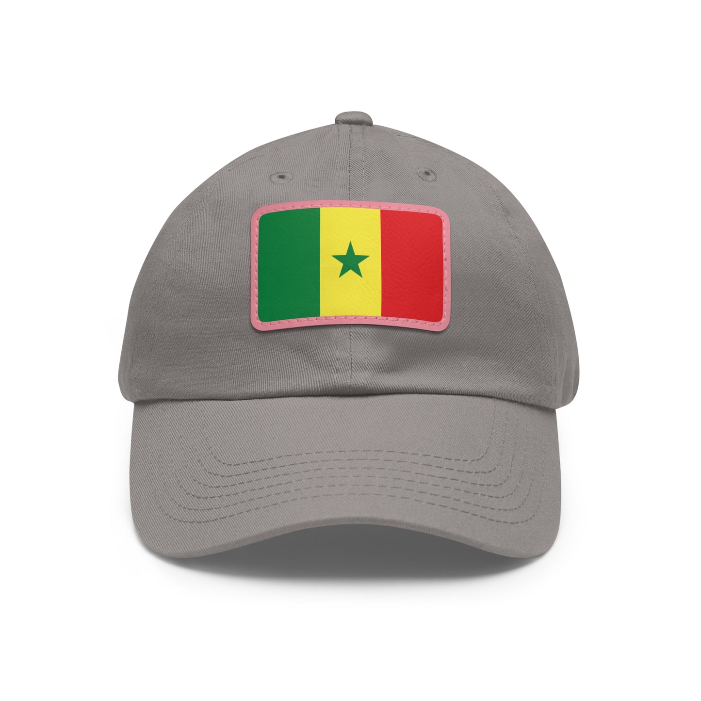 Senegal Leather Patch Hat