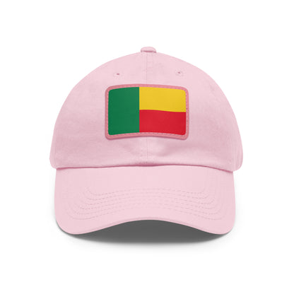 Benin Leather Patch Hat