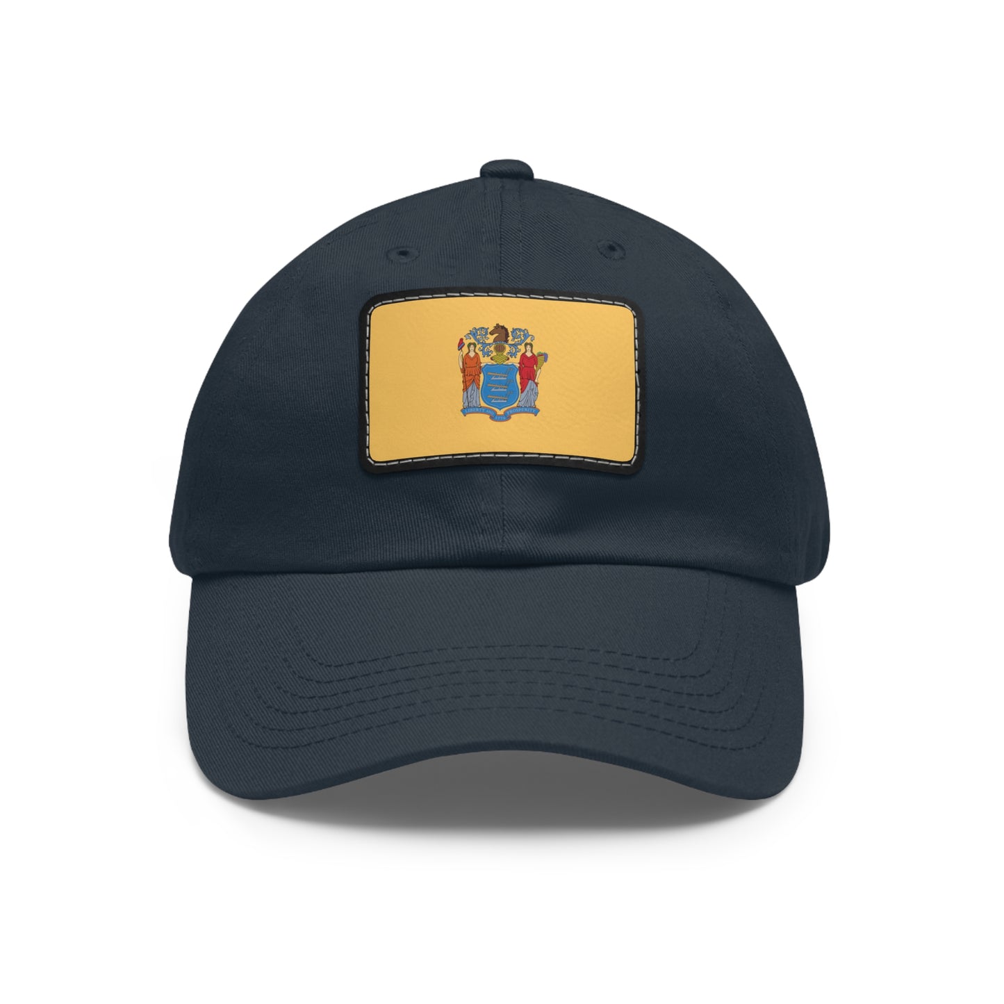 New Jersey Leather Patch Hat