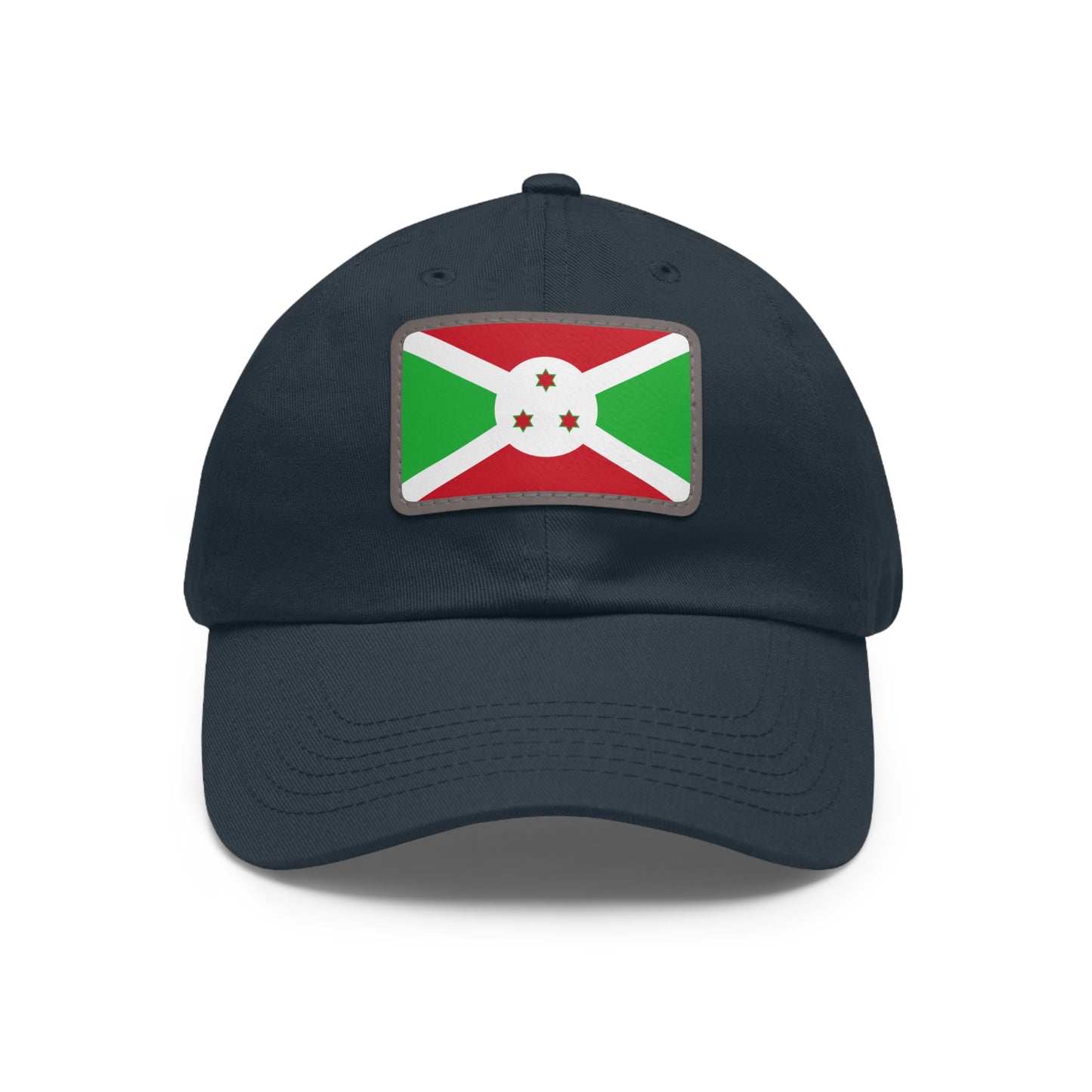 Burundi Leather Patch Hat