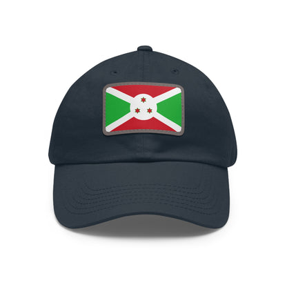 Burundi Leather Patch Hat