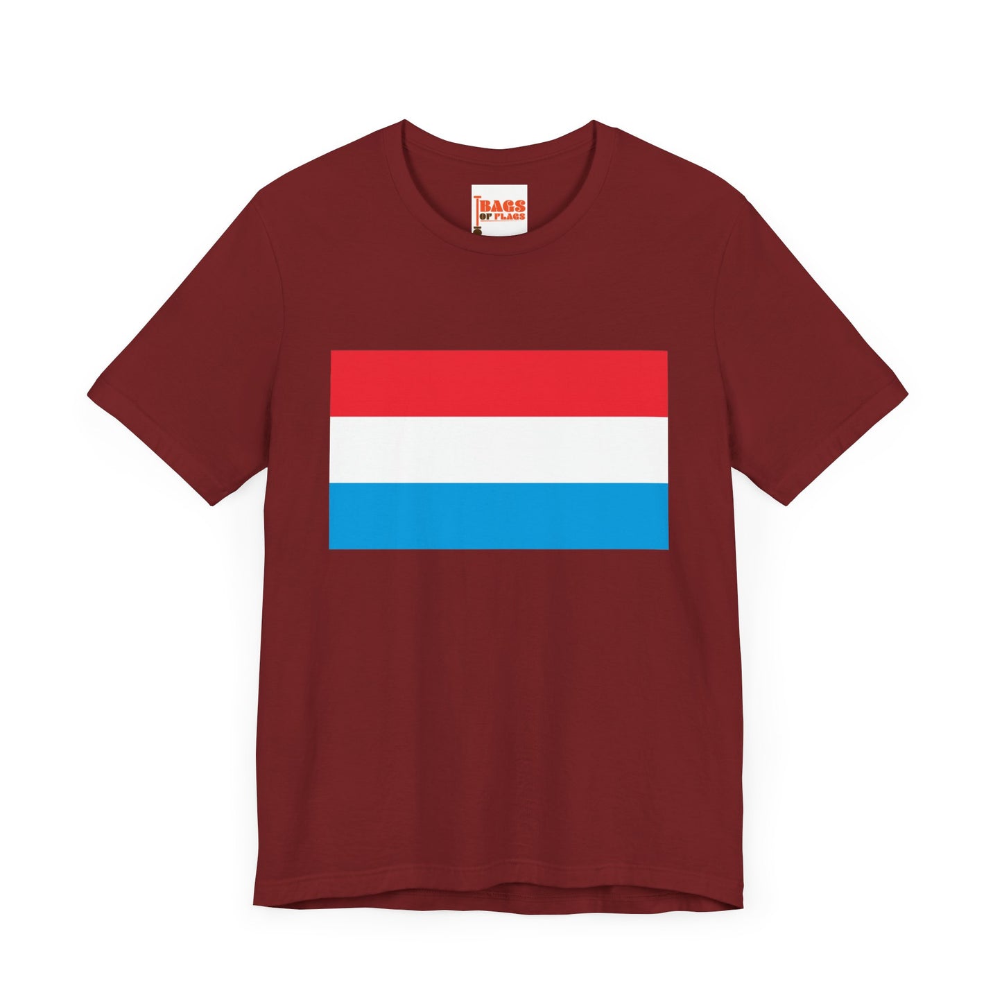 Luxembourg Flag on T-shirt