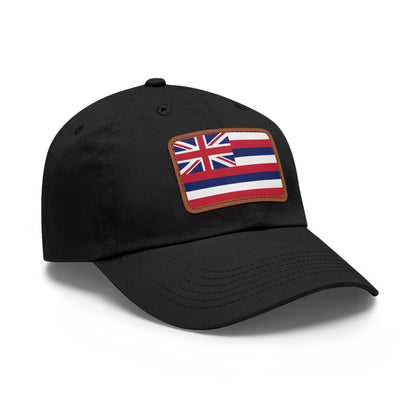Hawaii Leather Patch Hat