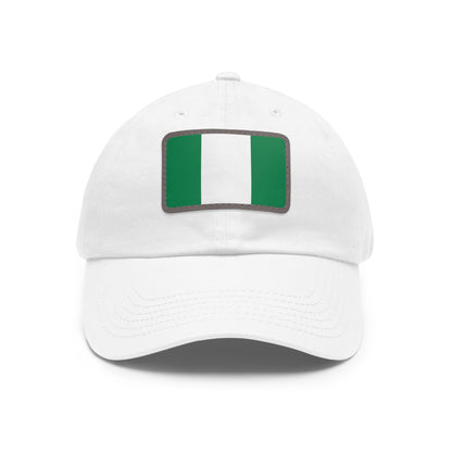 Nigeria Leather Patch Hat