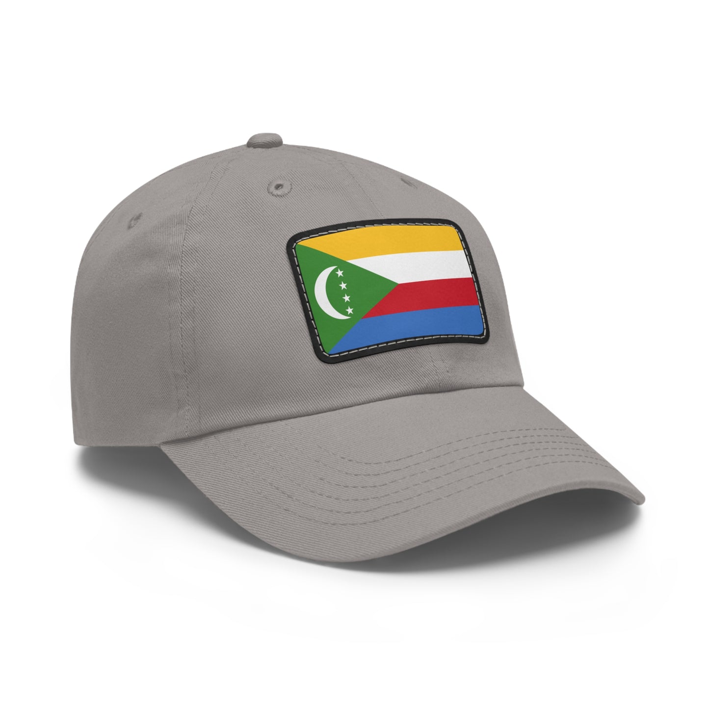 Comoros Leather Patch Hat