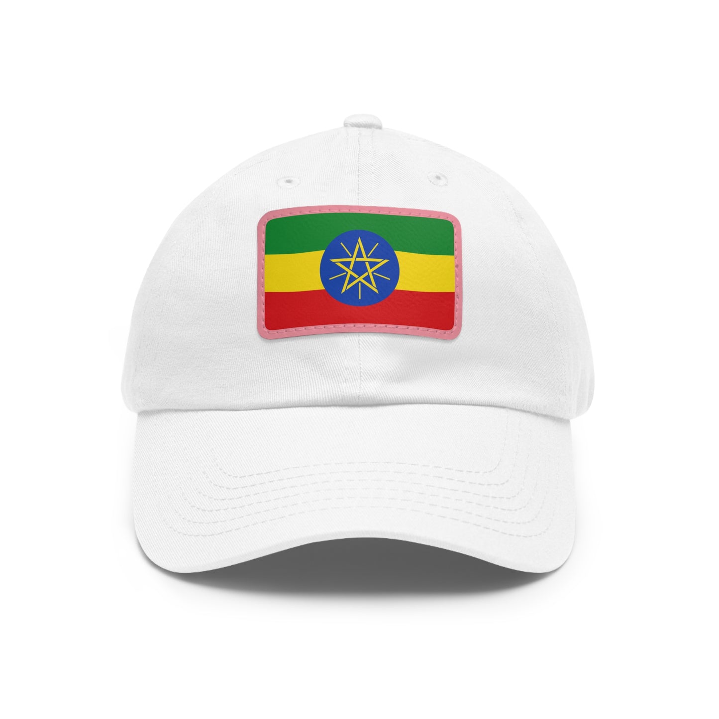 Ethiopia Leather Patch Hat
