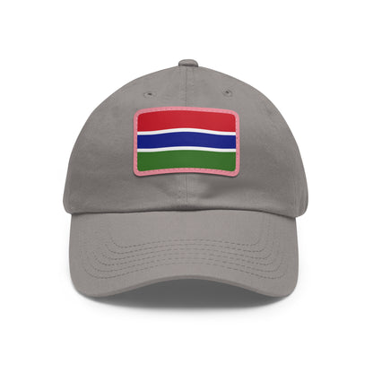 The Gambia Leather Patch Hat
