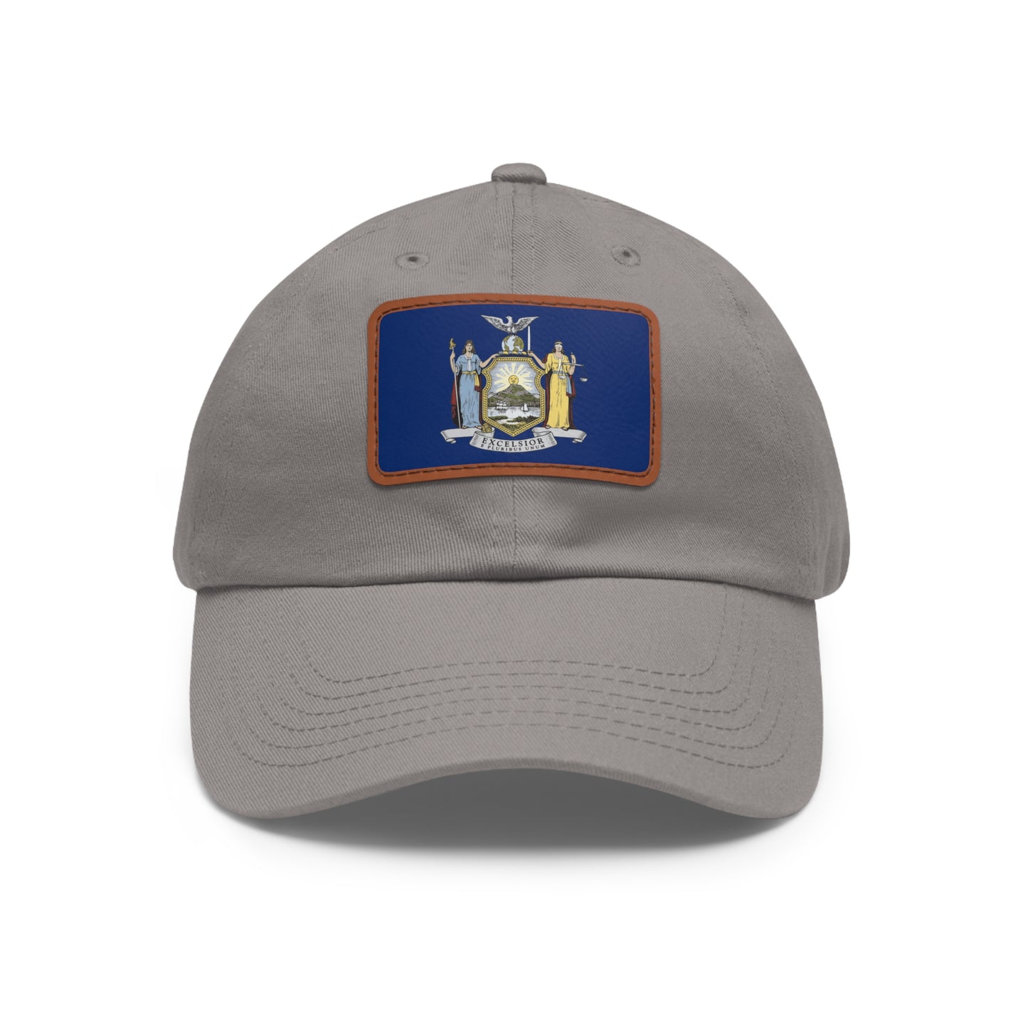 New York Leather Patch Hat